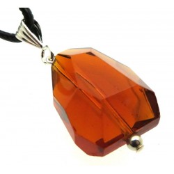 Large Random Faceted Shaman Andara Crystal Pendant